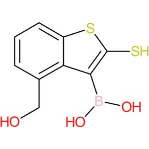 4-(hydroxymethyl)-2-mercaptobenzothiophene-3-boronic acid