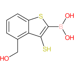 4-(hydroxymethyl)-3-mercaptobenzothiophene-2-boronic acid