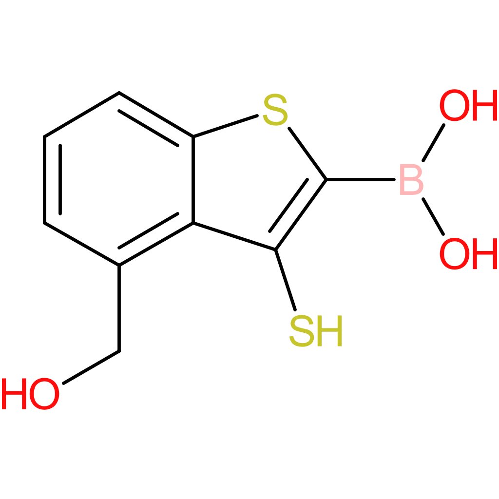 4-(hydroxymethyl)-3-mercaptobenzothiophene-2-boronic acid