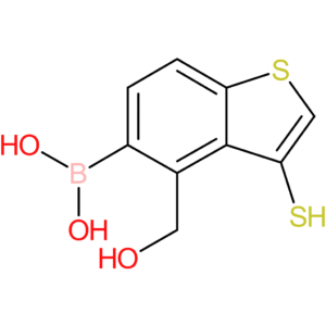 4-(hydroxymethyl)-3-mercaptobenzothiophene-5-boronic acid