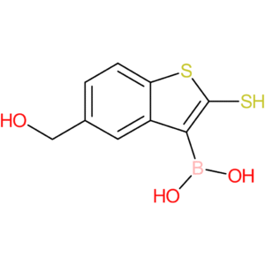 5-(hydroxymethyl)-2-mercaptobenzothiophene-3-boronic acid