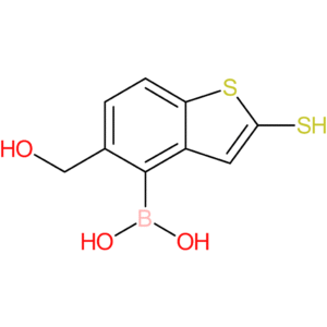 5-(hydroxymethyl)-2-mercaptobenzothiophene-4-boronic acid