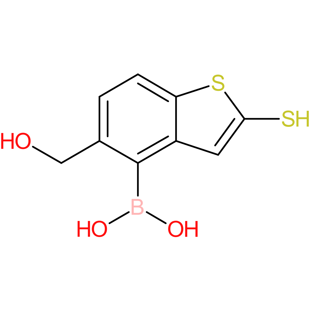 5-(hydroxymethyl)-2-mercaptobenzothiophene-4-boronic acid