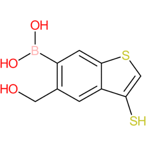 5-(hydroxymethyl)-3-mercaptobenzothiophene-6-boronic acid