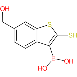 6-(hydroxymethyl)-2-mercaptobenzothiophene-3-boronic acid