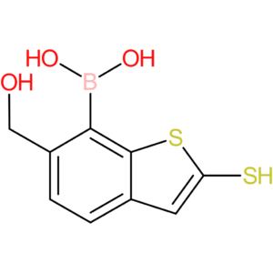 6-(hydroxymethyl)-2-mercaptobenzothiophene-7-boronic acid