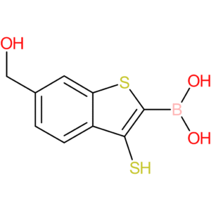 6-(hydroxymethyl)-3-mercaptobenzothiophene-2-boronic acid