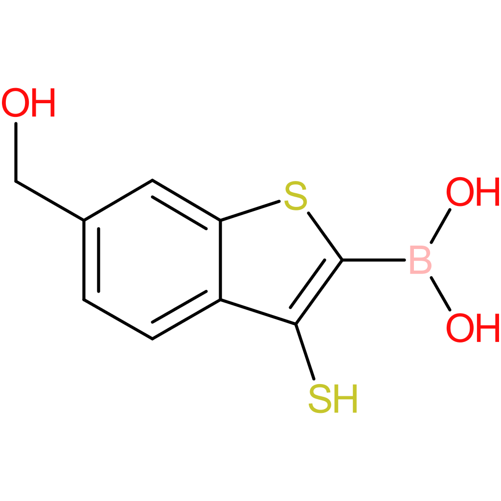 6-(hydroxymethyl)-3-mercaptobenzothiophene-2-boronic acid