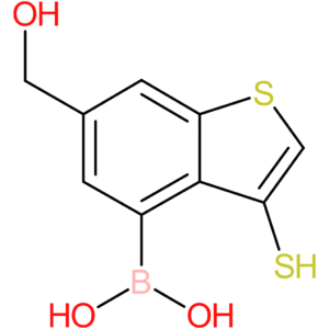 6-(hydroxymethyl)-3-mercaptobenzothiophene-4-boronic acid