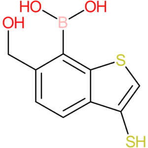 6-(hydroxymethyl)-3-mercaptobenzothiophene-7-boronic acid