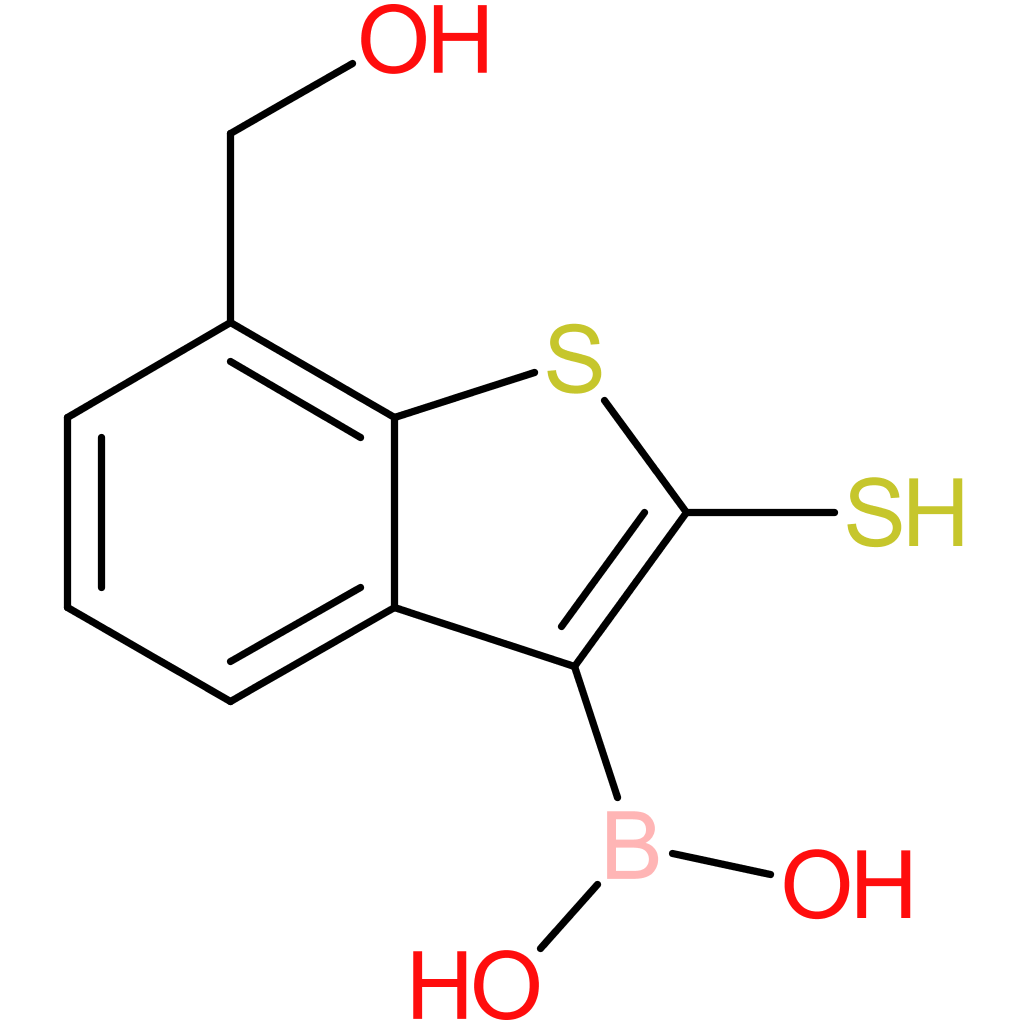 7-(hydroxymethyl)-2-mercaptobenzothiophene-3-boronic acid