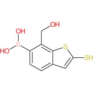 7-(hydroxymethyl)-2-mercaptobenzothiophene-6-boronic acid