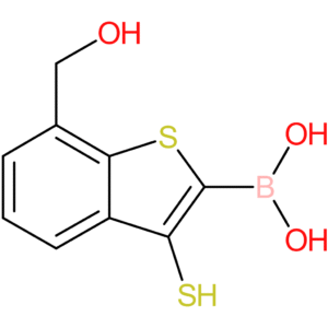 7-(hydroxymethyl)-3-mercaptobenzothiophene-2-boronic acid