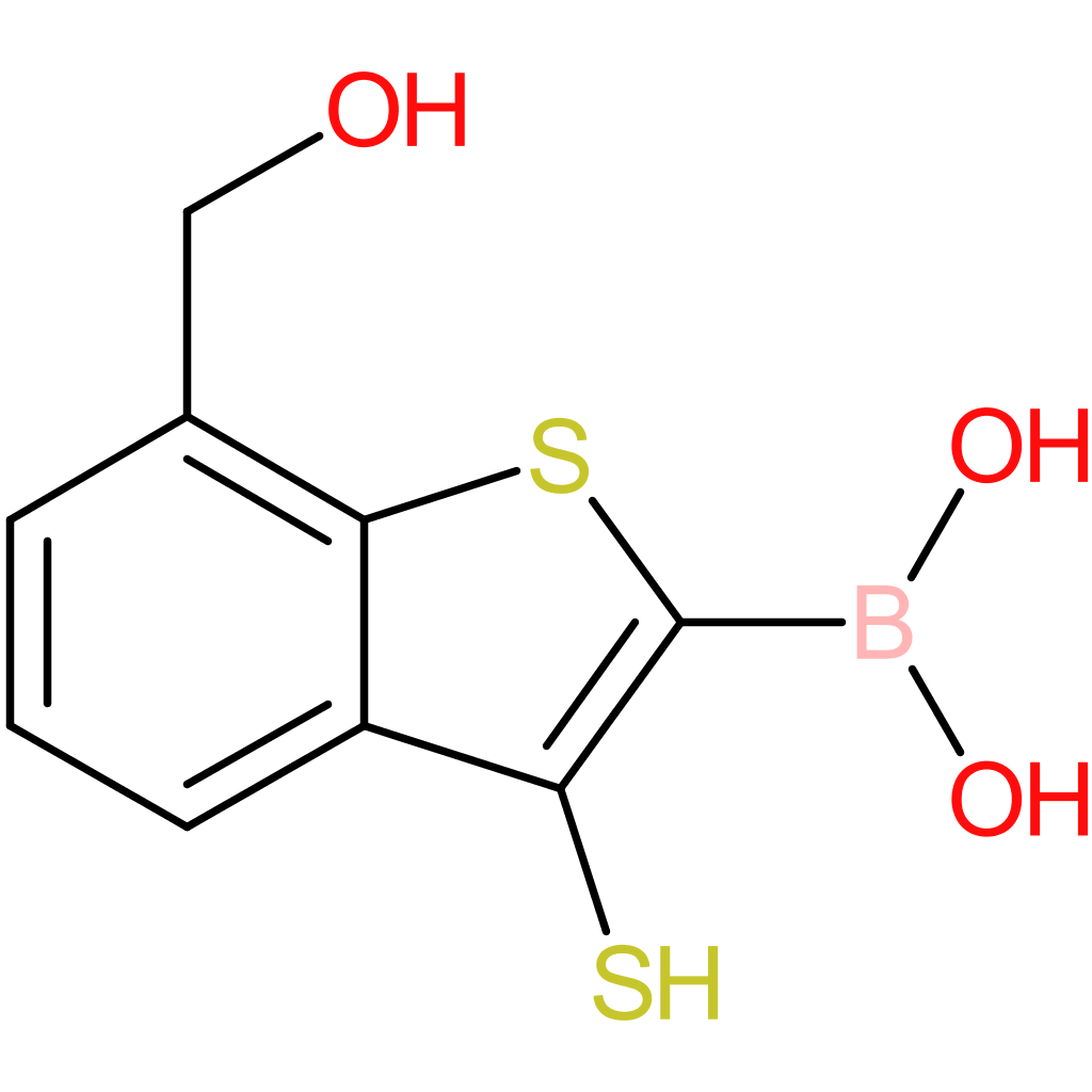 7-(hydroxymethyl)-3-mercaptobenzothiophene-2-boronic acid