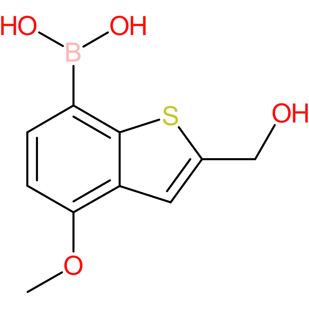 2-(hydroxymethyl)-4-methoxybenzothiophene-7-boronic acid
