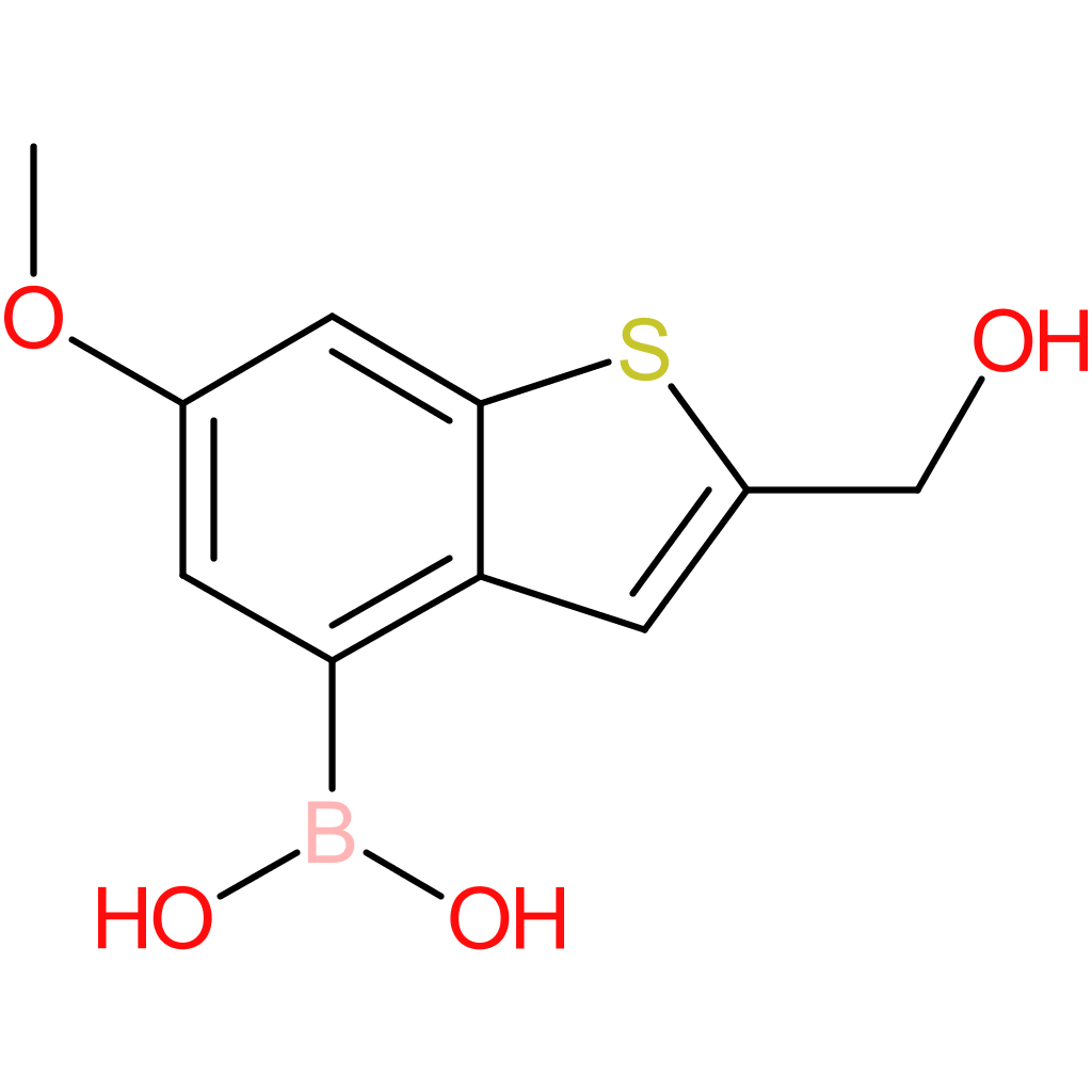 2-(hydroxymethyl)-6-methoxybenzothiophene-4-boronic acid
