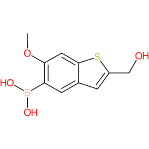 2-(hydroxymethyl)-6-methoxybenzothiophene-5-boronic acid