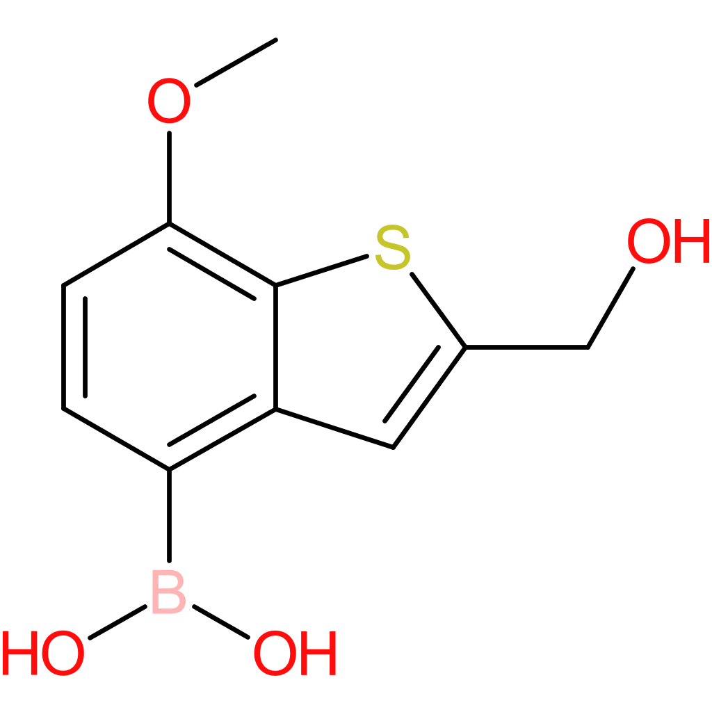 2-(hydroxymethyl)-7-methoxybenzothiophene-4-boronic acid
