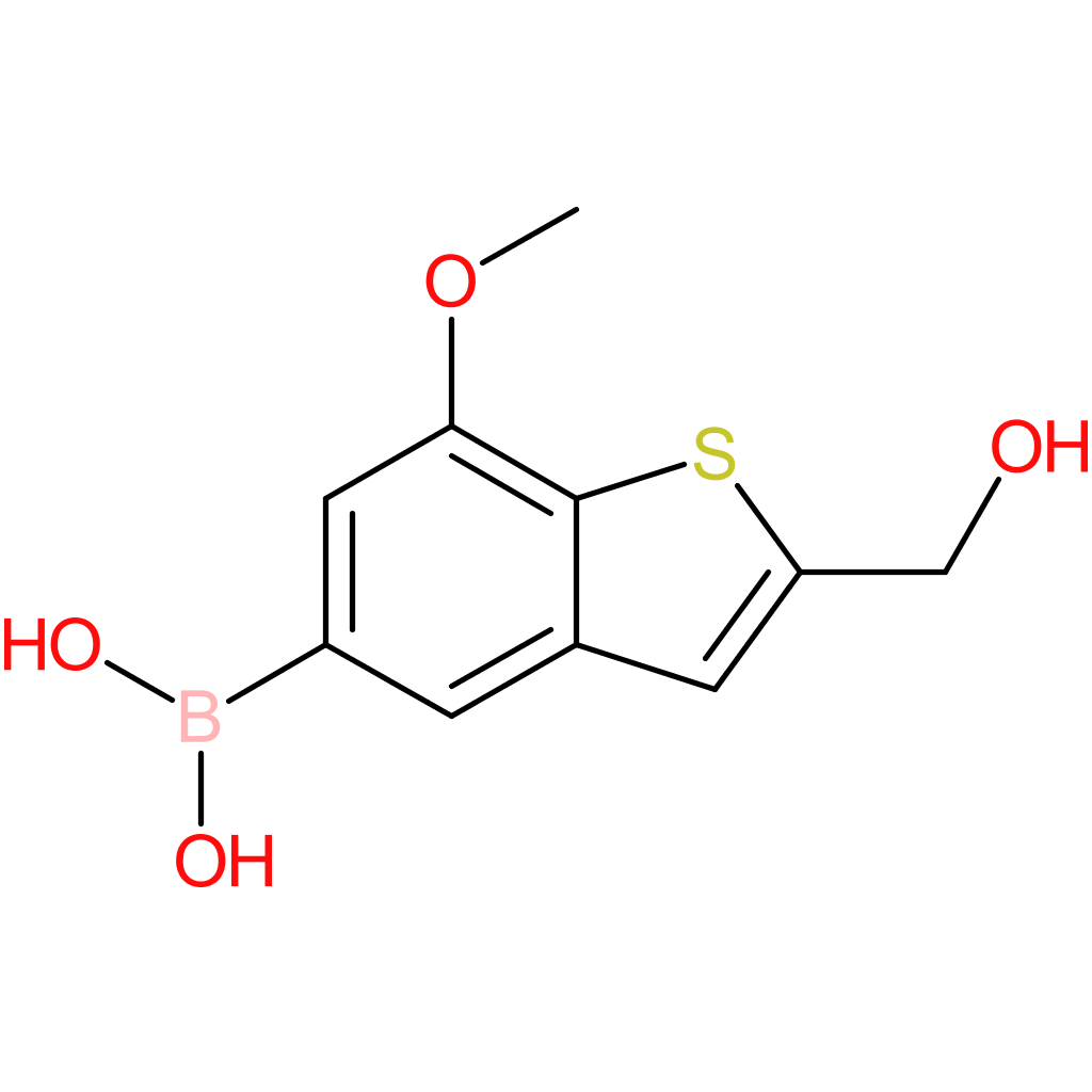 2-(hydroxymethyl)-7-methoxybenzothiophene-5-boronic acid