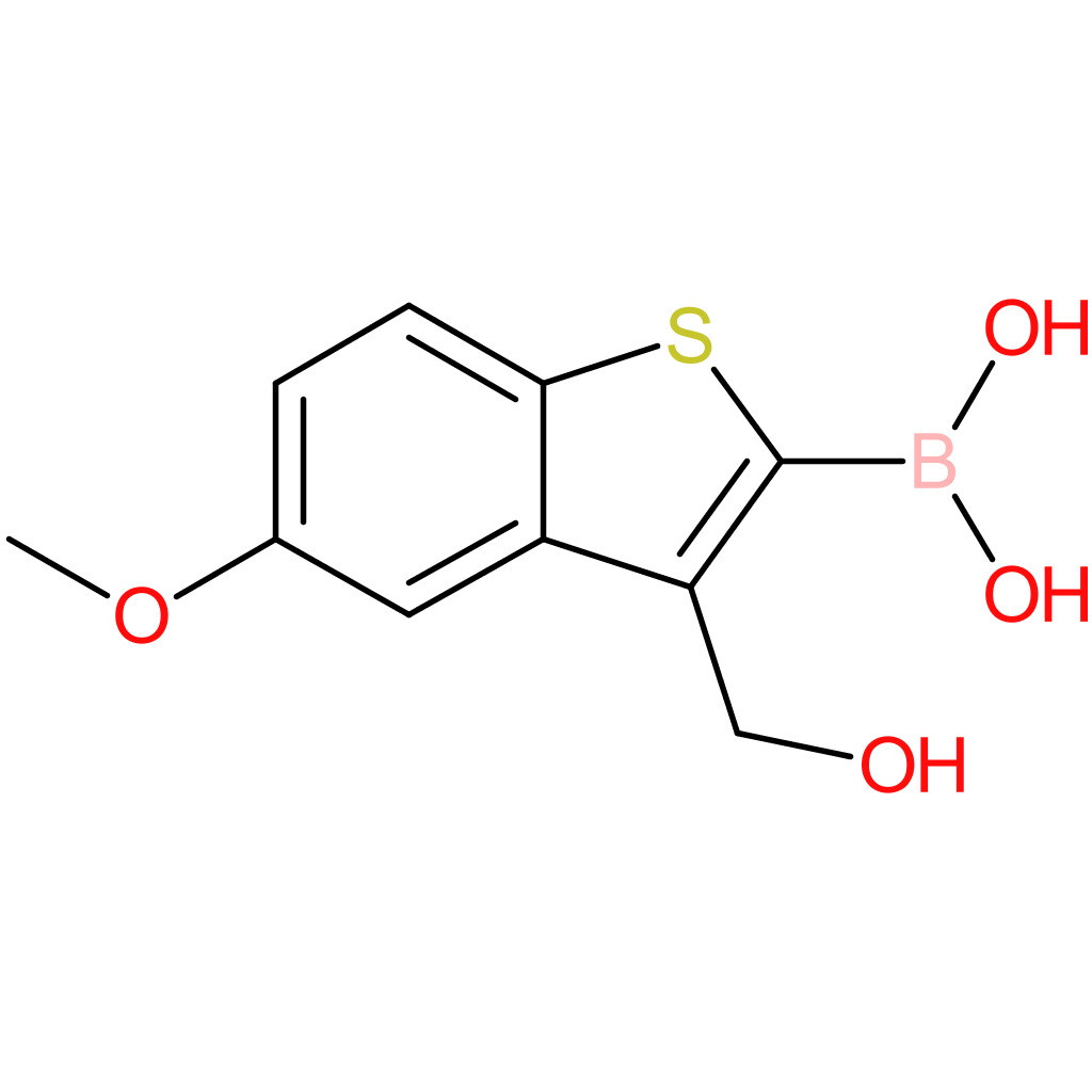 3-(hydroxymethyl)-5-methoxybenzothiophene-2-boronic acid
