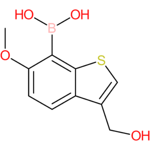 3-(hydroxymethyl)-6-methoxybenzothiophene-7-boronic acid