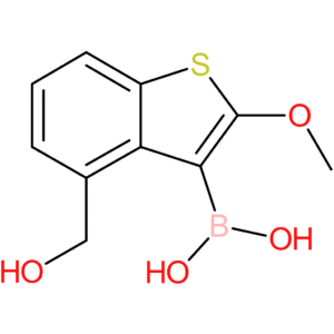 4-(hydroxymethyl)-2-methoxybenzothiophene-3-boronic acid