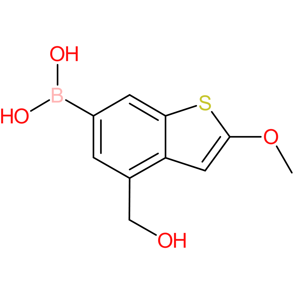 4-(hydroxymethyl)-2-methoxybenzothiophene-6-boronic acid