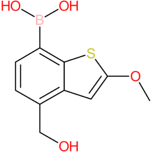 4-(hydroxymethyl)-2-methoxybenzothiophene-7-boronic acid