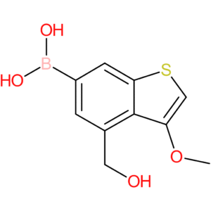 4-(hydroxymethyl)-3-methoxybenzothiophene-6-boronic acid