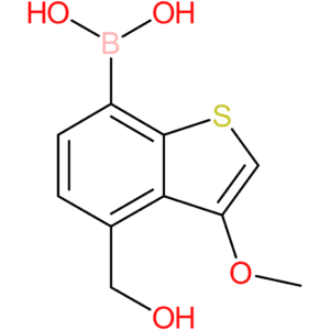 4-(hydroxymethyl)-3-methoxybenzothiophene-7-boronic acid