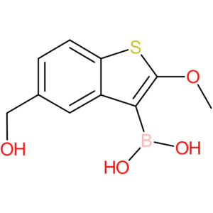 5-(hydroxymethyl)-2-methoxybenzothiophene-3-boronic acid