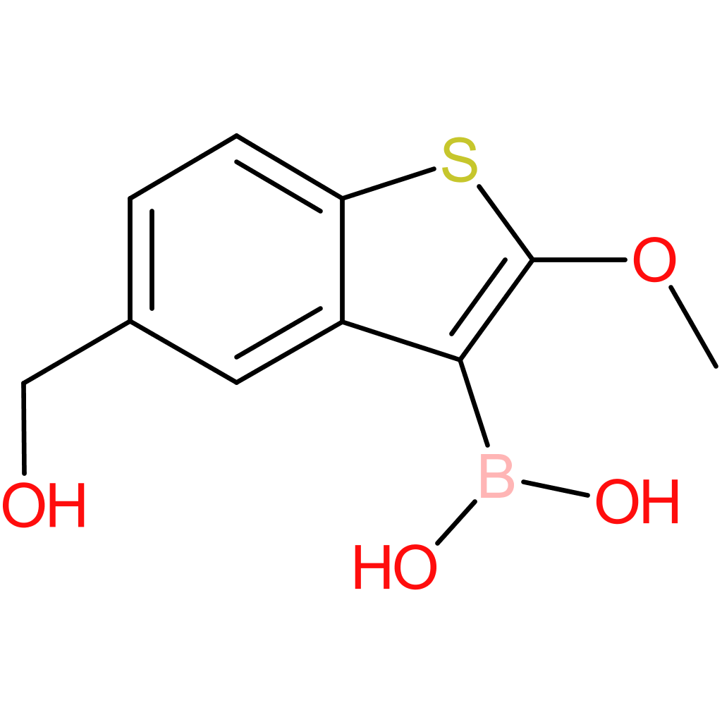 5-(hydroxymethyl)-2-methoxybenzothiophene-3-boronic acid