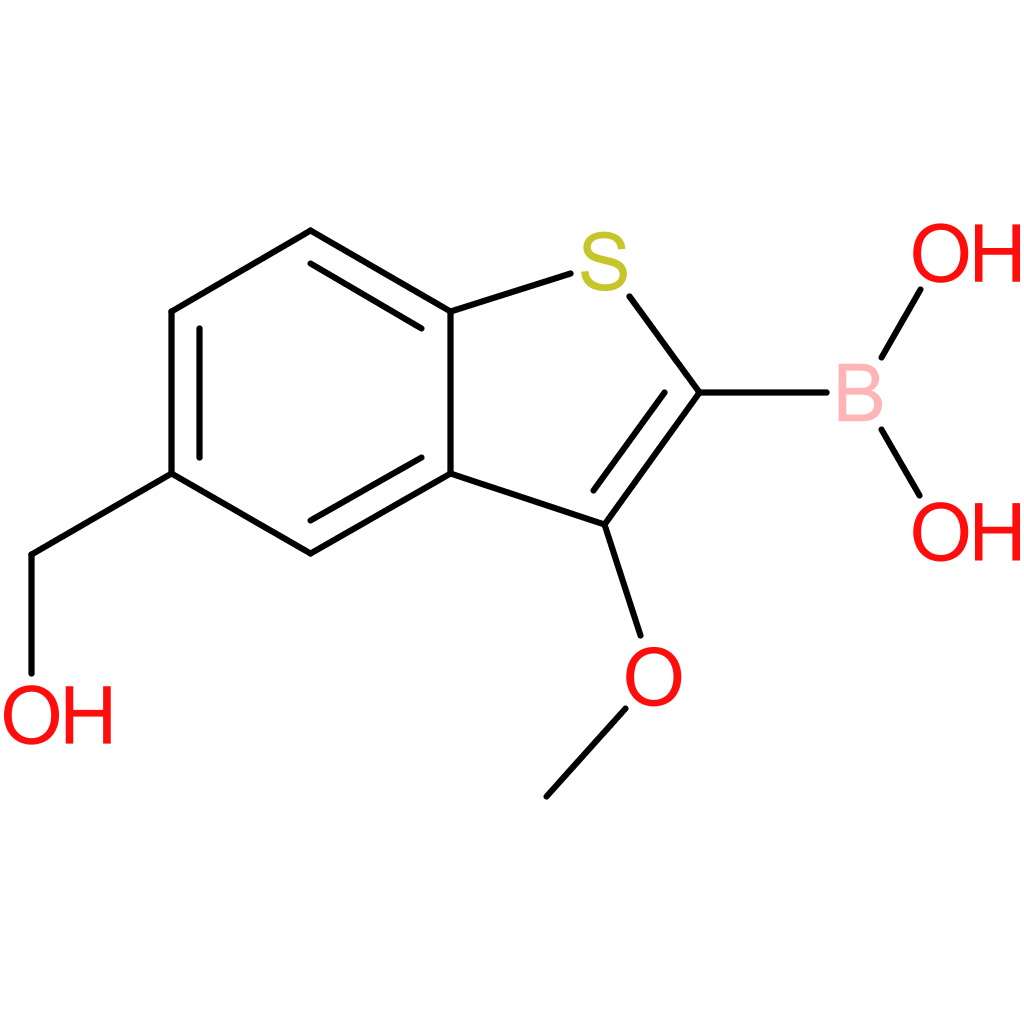 5-(hydroxymethyl)-3-methoxybenzothiophene-2-boronic acid