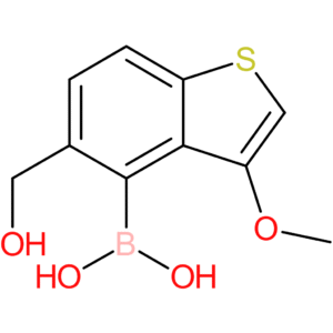 5-(hydroxymethyl)-3-methoxybenzothiophene-4-boronic acid