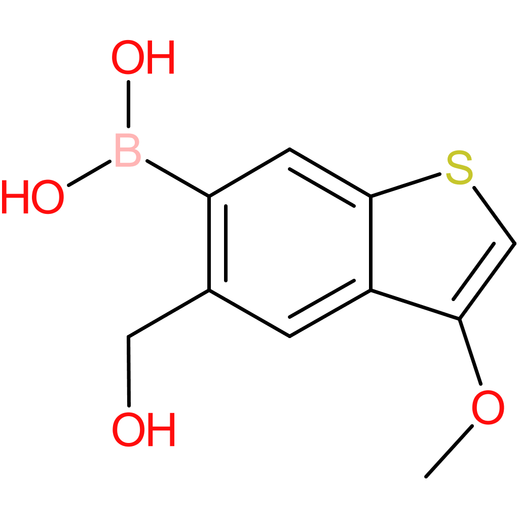 5-(hydroxymethyl)-3-methoxybenzothiophene-6-boronic acid