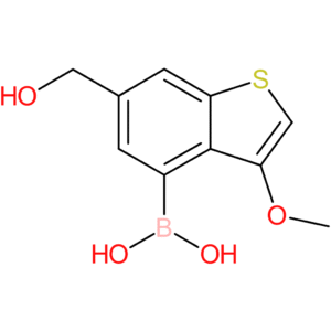6-(hydroxymethyl)-3-methoxybenzothiophene-4-boronic acid