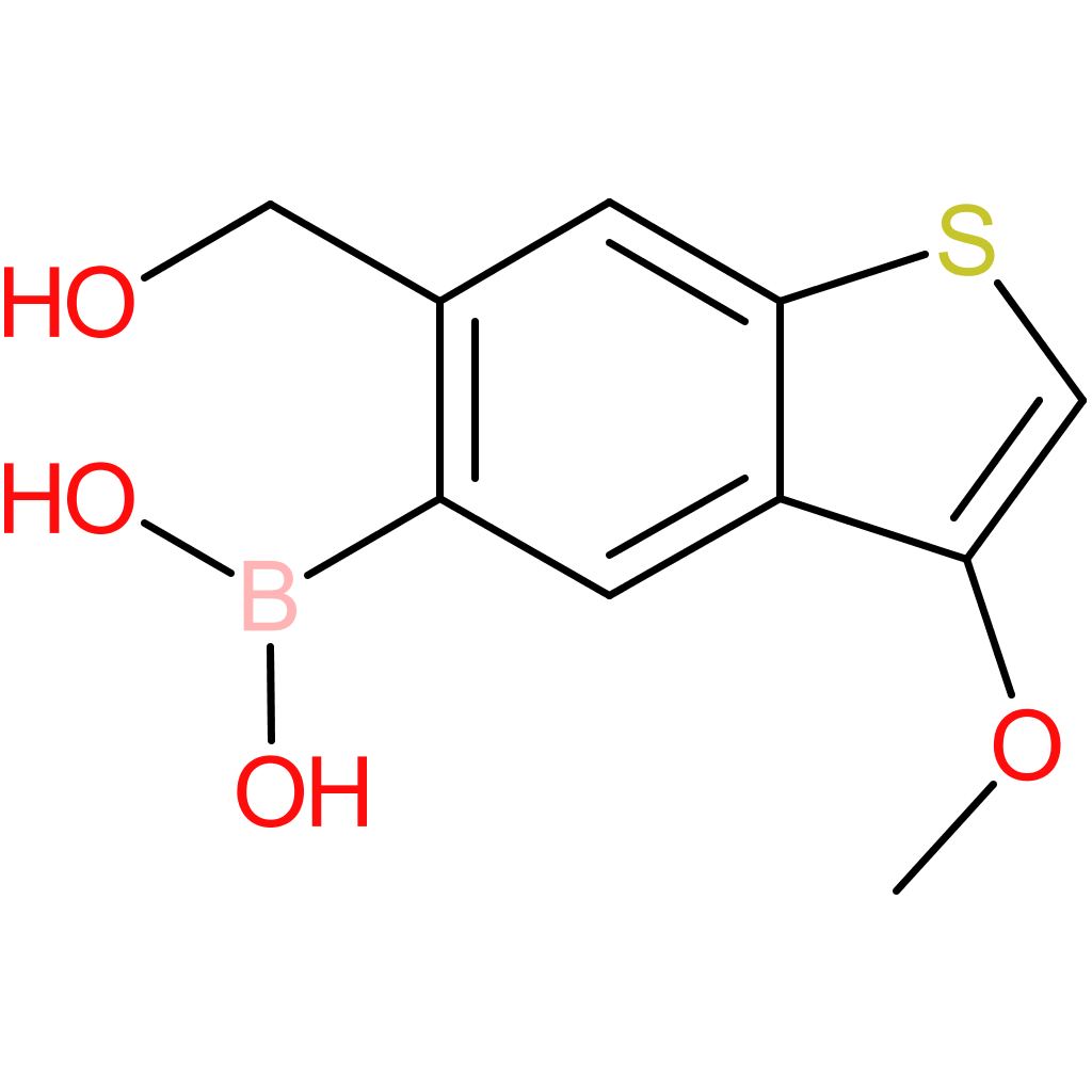 6-(hydroxymethyl)-3-methoxybenzothiophene-5-boronic acid