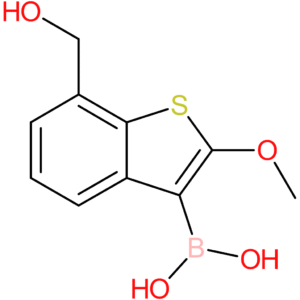 7-(hydroxymethyl)-2-methoxybenzothiophene-3-boronic acid