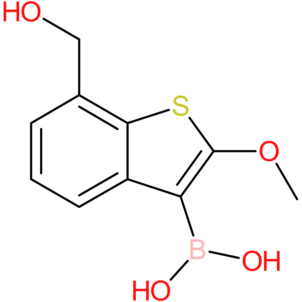 7-(hydroxymethyl)-2-methoxybenzothiophene-3-boronic acid