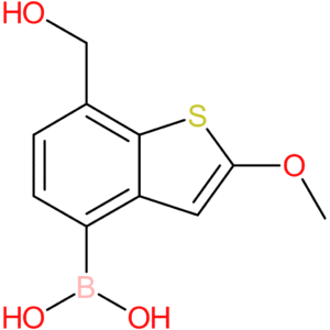 7-(hydroxymethyl)-2-methoxybenzothiophene-4-boronic acid