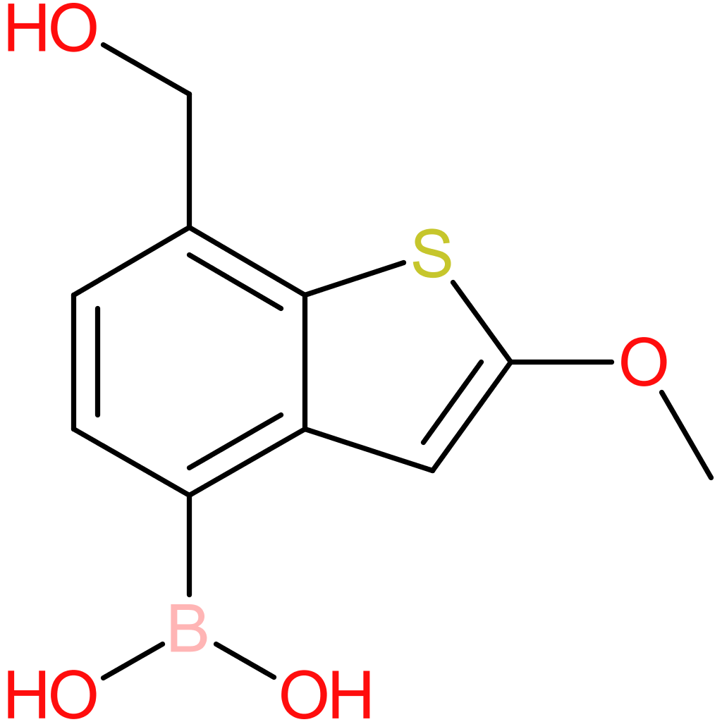 7-(hydroxymethyl)-2-methoxybenzothiophene-4-boronic acid