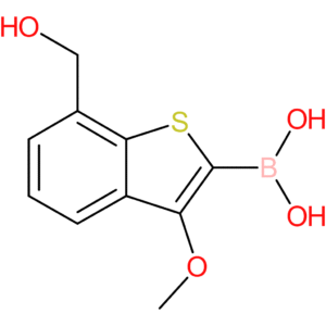 7-(hydroxymethyl)-3-methoxybenzothiophene-2-boronic acid