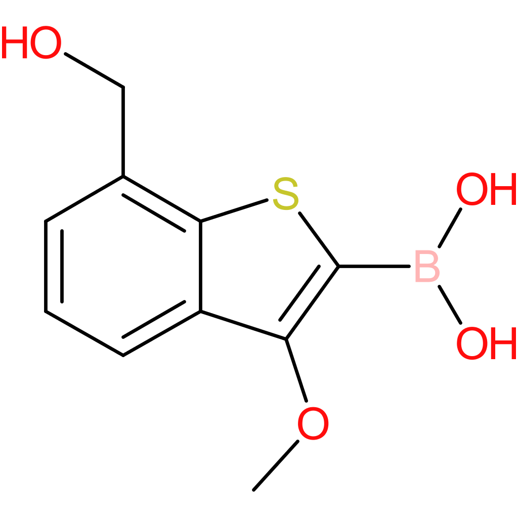 7-(hydroxymethyl)-3-methoxybenzothiophene-2-boronic acid