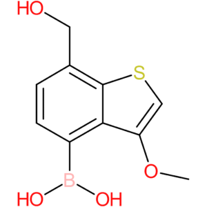7-(hydroxymethyl)-3-methoxybenzothiophene-4-boronic acid