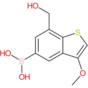 7-(hydroxymethyl)-3-methoxybenzothiophene-5-boronic acid