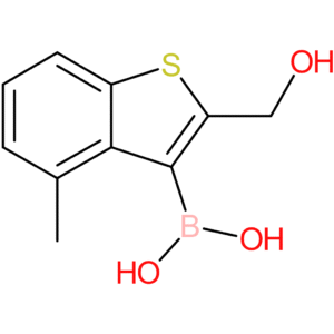 2-(hydroxymethyl)-4-methylbenzothiophene-3-boronic acid