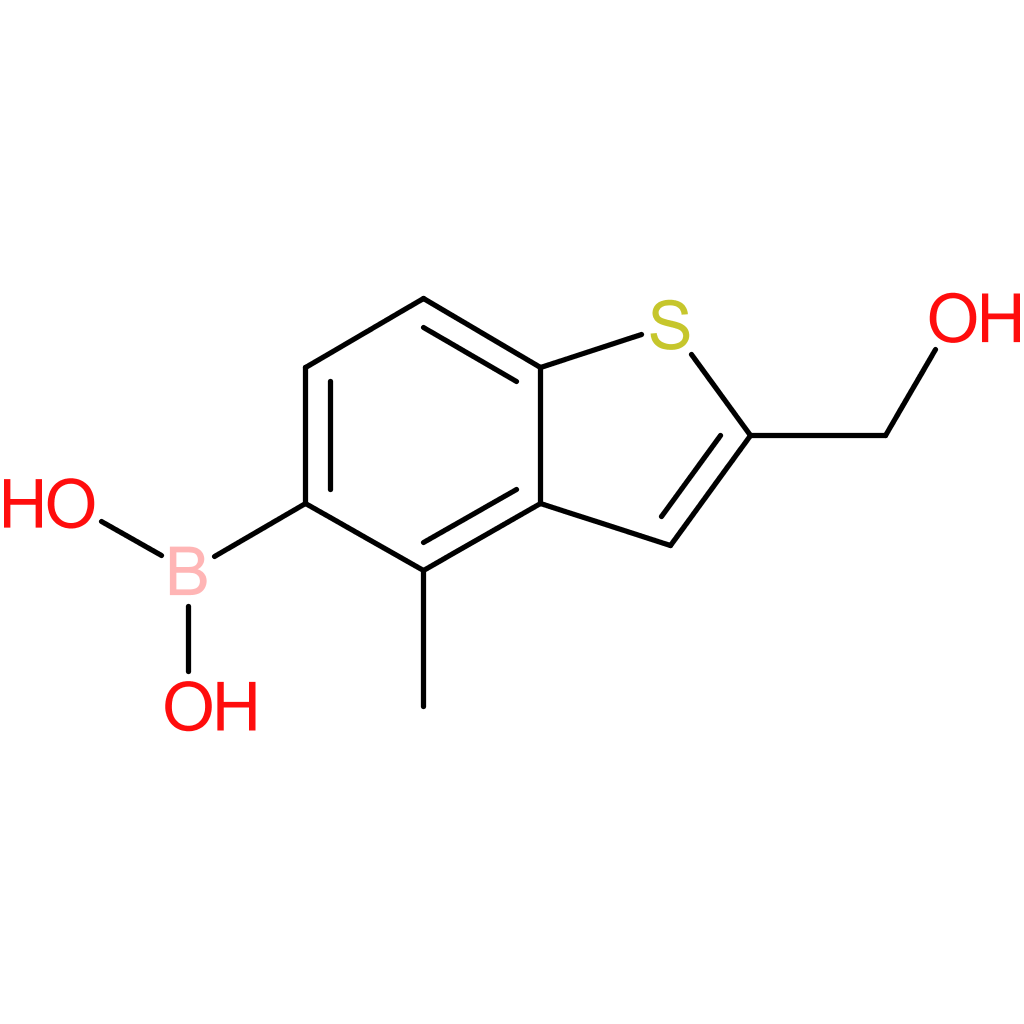 2-(hydroxymethyl)-4-methylbenzothiophene-5-boronic acid