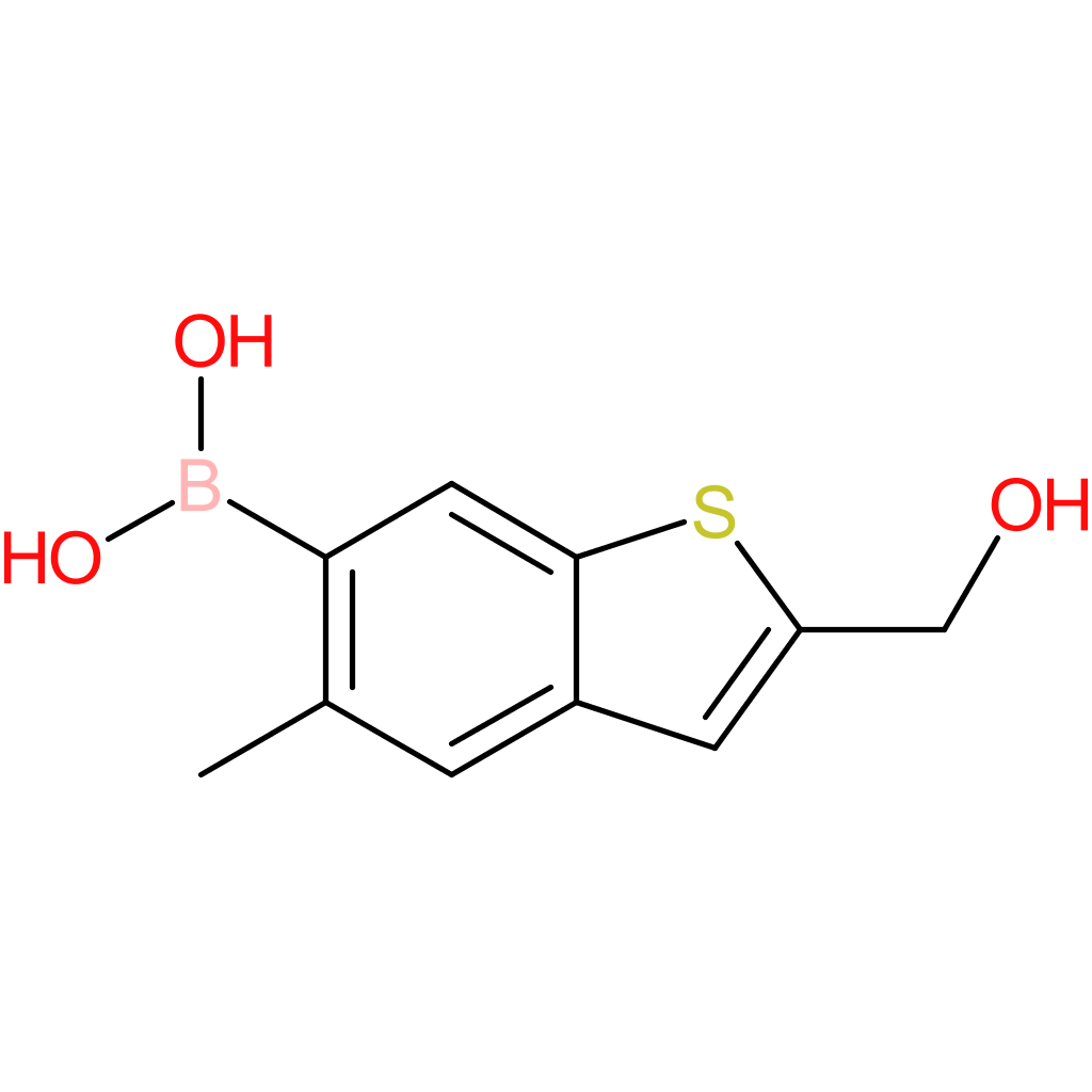 2-(hydroxymethyl)-5-methylbenzothiophene-6-boronic acid