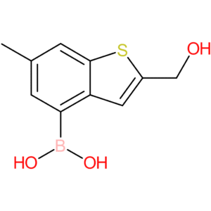 2-(hydroxymethyl)-6-methylbenzothiophene-4-boronic acid