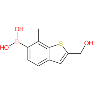 2-(hydroxymethyl)-7-methylbenzothiophene-6-boronic acid